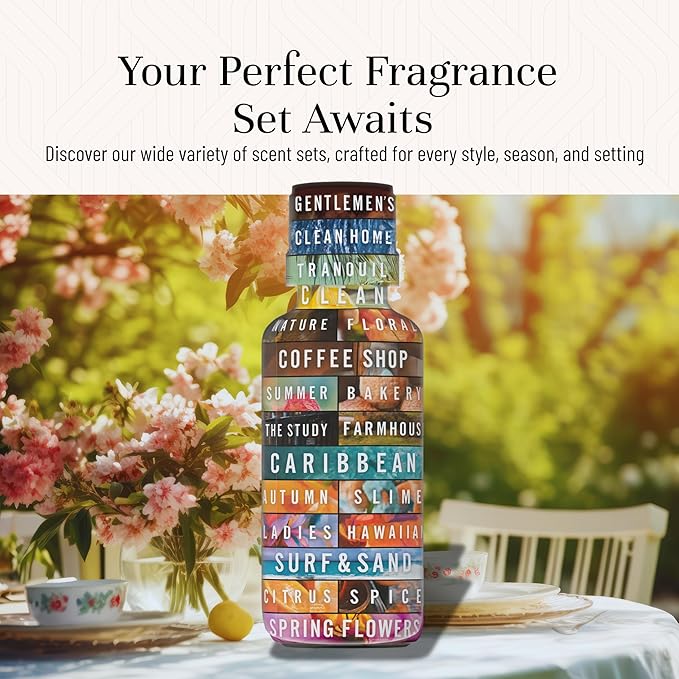 P&J Trading Spring Set of 14 Fragrance Oils - Scents for Candle Making, Soap Making Supplies, Diffuser Oils