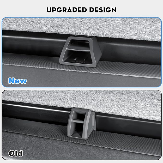 2PCS Upgraded Air Freshener Adapter for 2026 Tesla New Model Y Juniper, Vent Clip for Tesla 2025-2026 Model Y Juniper & 2024-2026 Model 3 Highland Accessories (Air Freshener not Included)