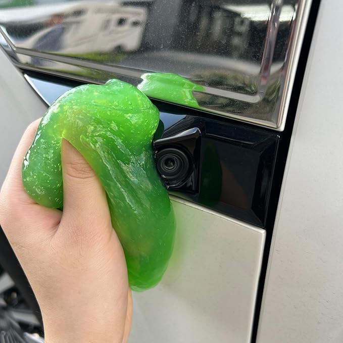 Car Cleaning Gel Putty Car Interior Cleaner Slime Auto Detailing Tools Universal Dust Removal Cleaning Kit for Car Accessories Vents 3C Office Scented 1Pack Jasmine