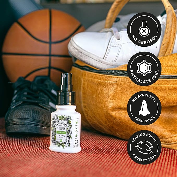 Car-Pourri Car Odor Air + Fabric Odor Freshener Spray, Fresh Cruise, Travel Size 1.4 Fl Oz