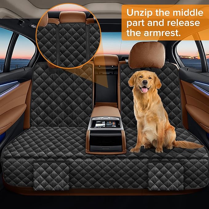 Dog Car Seat Cover for Back Seat Compatible with Chevy Chevrolet Trax Equinox EV Equinox Cruze Trailblazer Malibu Impala Accessories, Waterproof Non-Slip Pet Bench Backseat Covers 2026 New