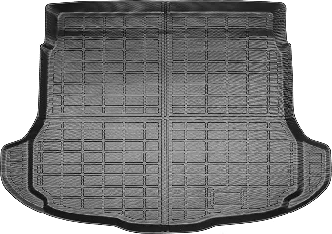 Trunk Liner Cargo Liners for Honda CR-V CRV 2007-2011 Rear Trunk Floor Mats 3D Boot Tray All-Weather TPE Black