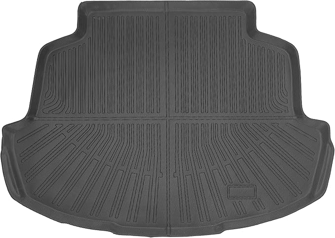 Trunk Liner Cargo Liners for Toyota Corolla 2014-2019 Rear Trunk Floor Mats 3D Boot Tray All-Weather TPE Black