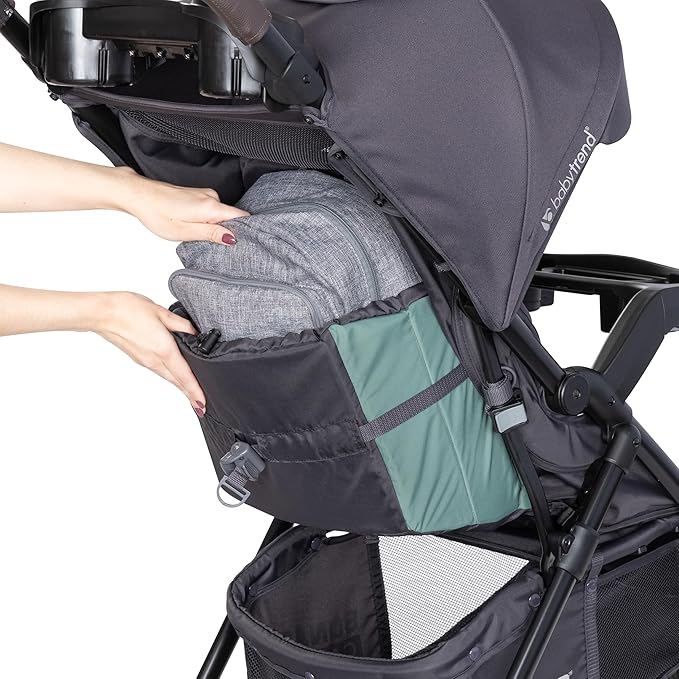 Baby Trend Sonar Cargo 3-Wheel Travel System, Desert Sage