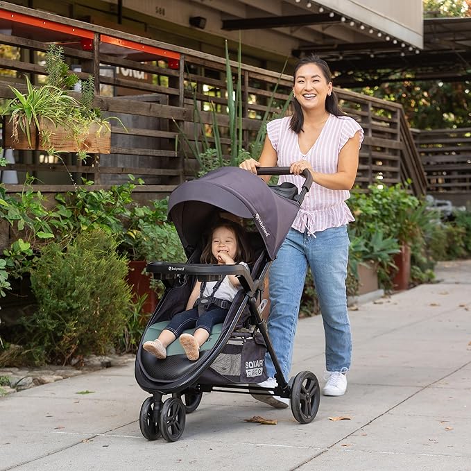 Baby Trend Sonar Cargo 3-Wheel Travel System, Desert Sage