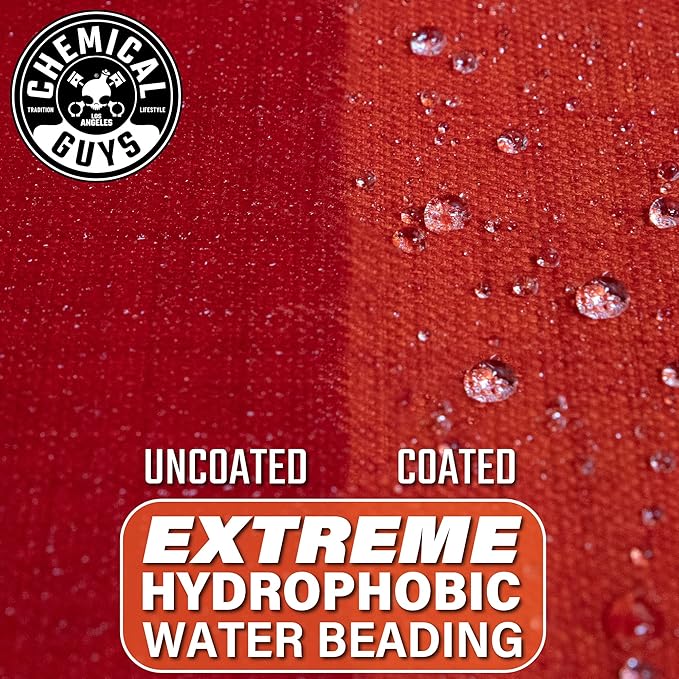 Chemical Guys CWS203FPB Foaming Citrus Fabric Clean Carpet & Upholstery Cleaner and HydroThread Protectant, Fabric Cleaner & Ceramic Fabric Protectant Bundle - (2-16 oz Bottles)