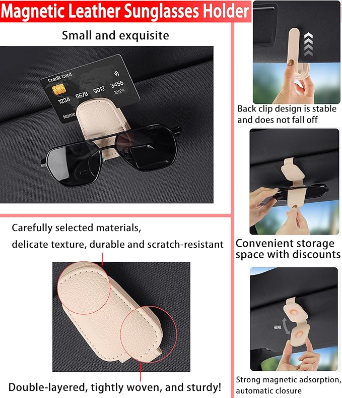Emergency Roadside Kit for Car,Emergency Kits for Vehicles,Jumper Cables headlamps car Glasses Holder,Roadside Emergency Kit Women Men