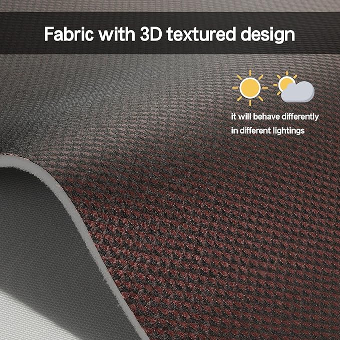 coverdream 2026 Rav4 Seat Covers Custom Fit for 2026 Toyota Rav4 Hybrid (Woodland/Limited) SUV,Full Set Polyester Car Seat Protector Black & Wine Red
