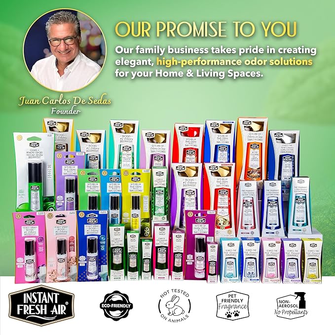 Smoke Vanish - Smoke Odor Eliminator Spray - Removes Smokey Odor Instantly with Noxban™ - Eco-Friendly - For Home, Car, Clothes & Travel - Fresh Mist Scent - 4 oz.