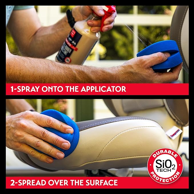 Griot's Garage Vinyl and Rubber Protectant for RVs, Campers, Trailers, Boats, ATVs, UTVs, Motorcycles, SiO2-Powered Ceramic Restorer, 10824, 25oz