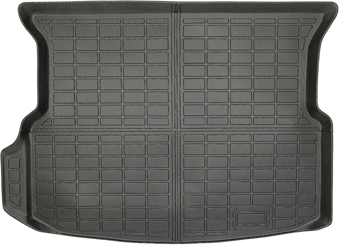 Trunk Liner Cargo Liners for 2008-2012 Ford Escape and Mazda Tribut Mercury Mariner 2008-2011 Rear Trunk Floor Mats 3D Boot Tray All-Weather TPE Black
