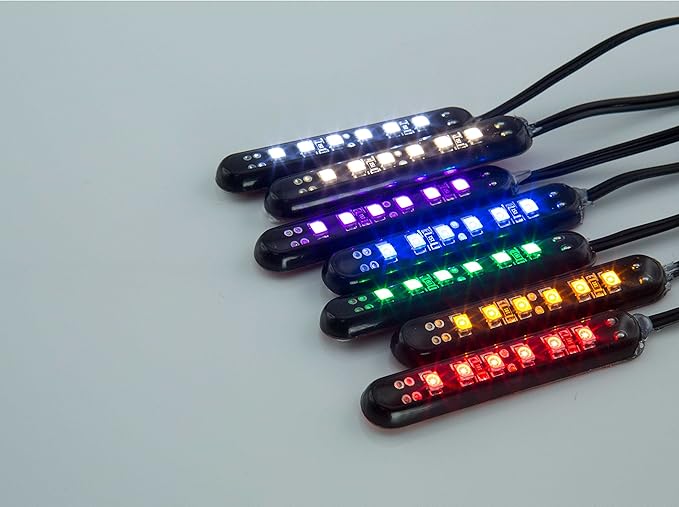 Oznium LED Modules (Straight Black, Amber LED)