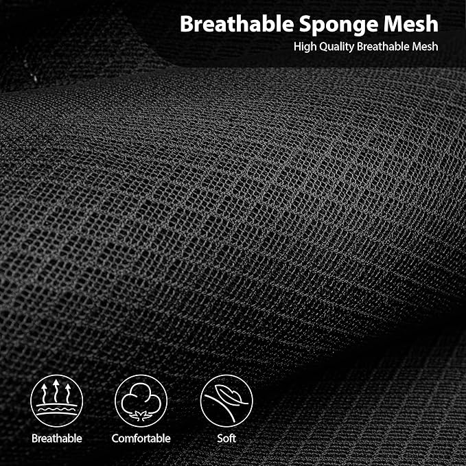 CAR PASS Memory Foam Mesh Bling Diamond Car Seat Cover 2 Front Seat Breathable Soft Sponge Universal Shining Glitter Sparkly Crystal Fit Armrest Automotive Truck SUV Cute Women Girl, Silver Rhinestone