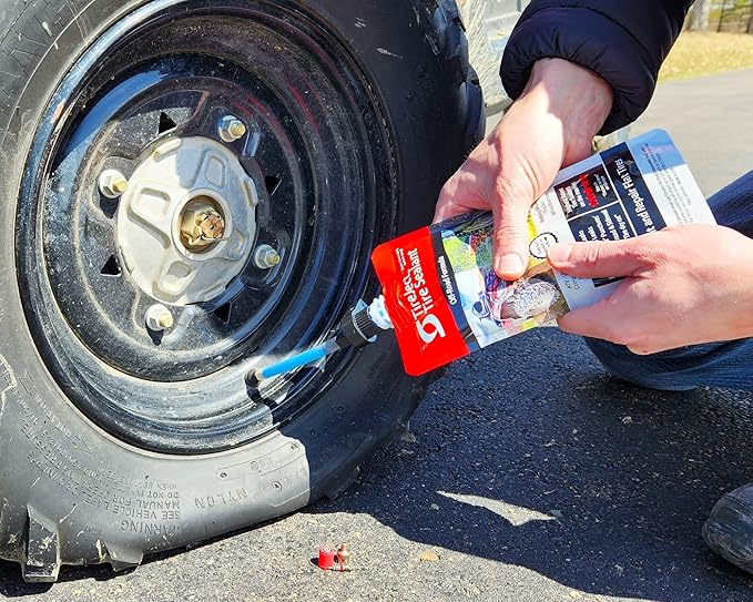 TireJect Off-Road Tire Sealant Kit - 5-in-1 Sealing - Fix and Prevent Flat Tires (20oz)