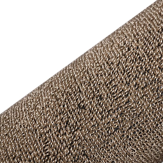 FH Group Car Floor Mats - DIY Ultra Waterproof Trimmable Non-Slip Vinyl Floor Mats, Solid Beige