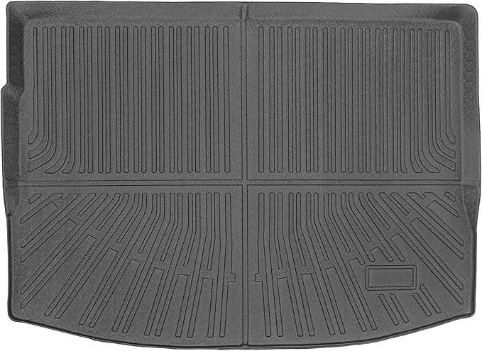 Trunk Liner Cargo Liners for 2024-2025 Subaru Crosstrek and Subaru Impreza Rear Trunk Floor Mats 3D Boot Tray All-Weather TPE Black