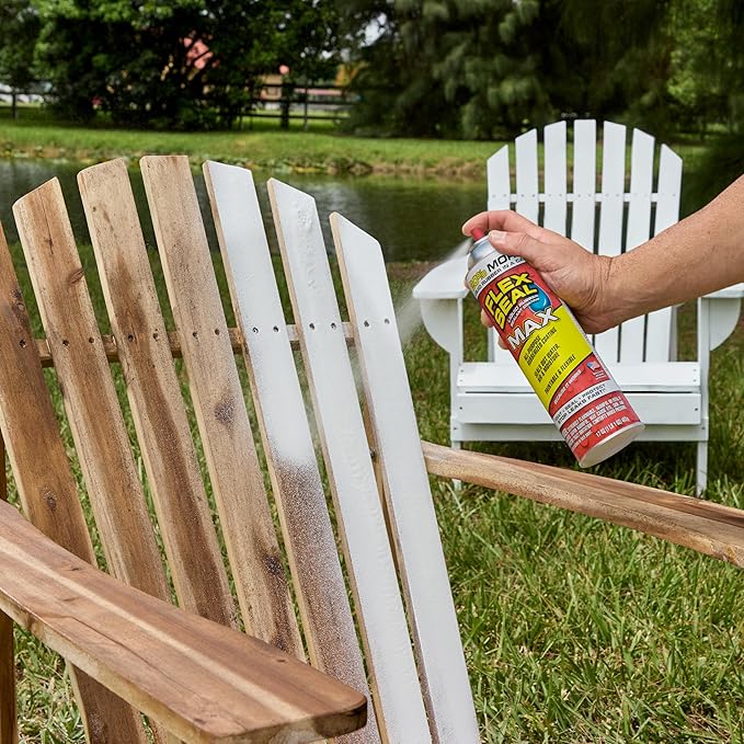 Flex Seal MAX, 17 oz, 1-Pack, Black, Stop Leaks Instantly, Waterproof Rubber Spray On Sealant Coating, Perfect for Gutters, Wood, RV, Campers, Roof Repair, Skylights, Windows, and More