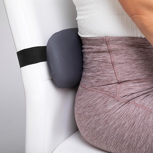 OPTP The Original McKenzie SuperRoll - USA-Made Low Back Lumbar Pillow for Office Chair Lumbar Support, Car Back Support Seat Cushions and Travel. The Preferred Lumbar Cushion by Physical Therapists.