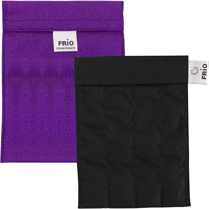FRIO Cooling Wallet - Insulin Cooler for 45+ Hours of Stress Free On The Go - Purple - Large