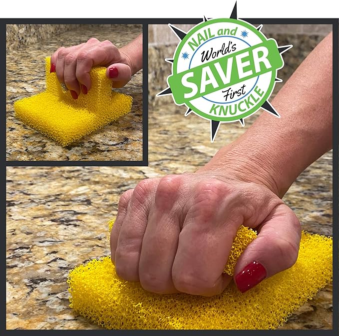 Pet Wedge® Hair Remover 4 Pack- Plus Four MRT® Pet Dish Scrubbers (Bonus Pack)