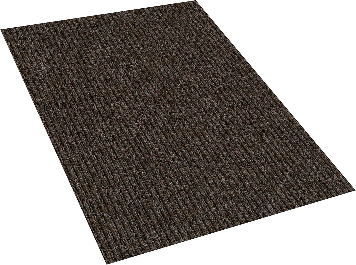 KOECKRITZ Heavy Duty Durable All Weather Indoor/Outdoor Non Slip Entrance Mat Rugs and Runners for Office Business Building Home Garage Front Door (3' x 6', Brick)