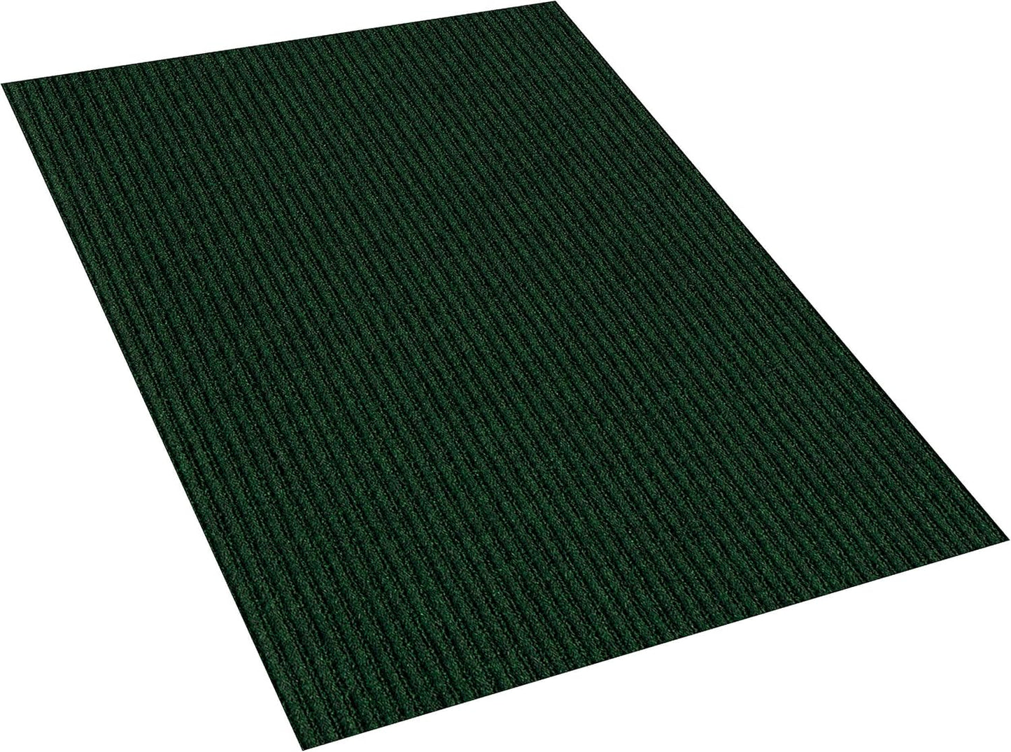 KOECKRITZ Heavy Duty Durable All Weather Indoor/Outdoor Non Slip Entrance Mat Rugs and Runners for Office Business Building Home Garage Front Door (4' x 20', Green)