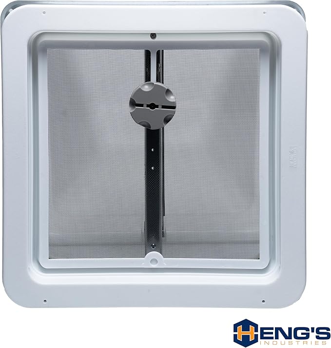 Heng's 71111-C1G1 Standard Mount Universal Vent - White