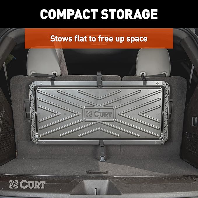CURT 18425 Pakka Cargo Caddie Seat Back Organizer Tray, 34" x 14"
