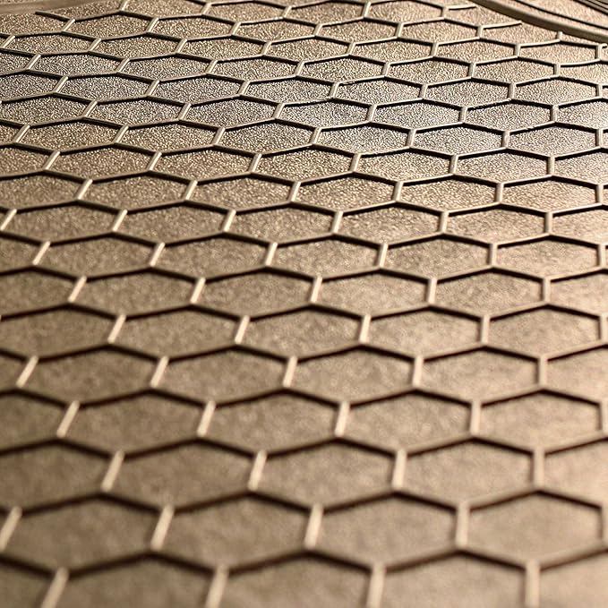 FH Group ClimaProof Universal Cargo Mat – All-Weather, Trimmable Trunk Mat (55" W x 31.5" D) – Fits Most Cars, SUVs & Trucks – Beige