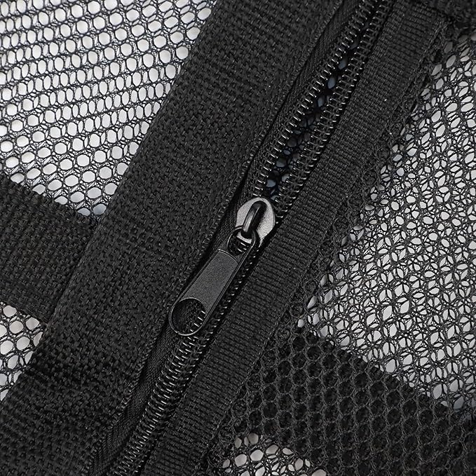 Large Capacity Car Ceiling Mesh Roof Storage Bag Breathable Luggage Net For SUVs Vans Trucks And Cars (70x50cm)