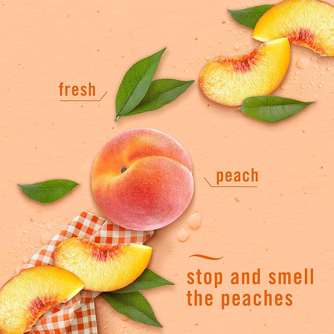 Febreze Bathroom Air Freshener, Odor-Fighting, Plug In Alternative, Air Fresheners for Small Spaces in Home, Bathroom, Kitchen, & Closet, Lilac & Peach Scents, 4ct (2 of Each Scent)