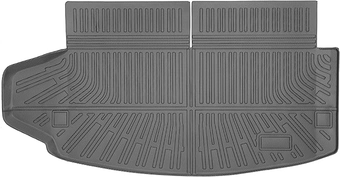 Trunk Liner Cargo Liners for Dodge Durango 2011-2015 6/7Seat Rear Trunk Floor Mats 3D Boot Tray All-Weather TPE Black