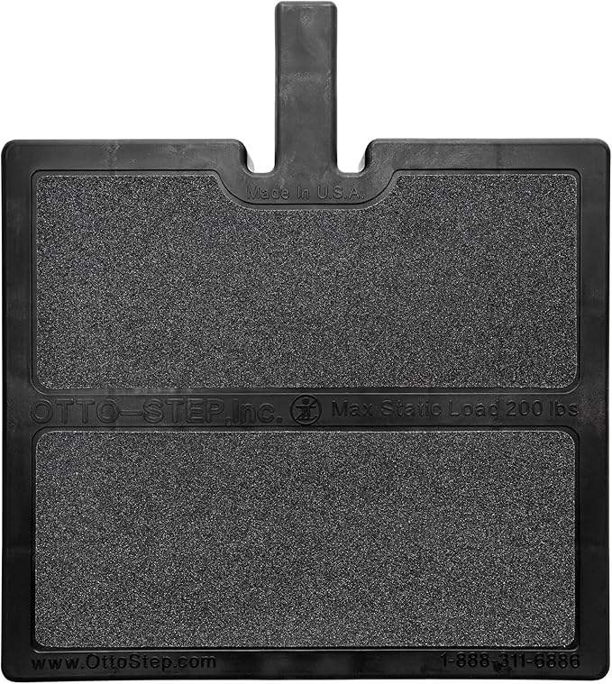 USA Made Otto Step Pet Ramp Step Helps Dogs Get in & Out of Car Van SUV | Portable Lightweight Dog Ramp | Simply Slide into 2 inch Trailer Hitch Receiver | No Tools Needed | Essential Pet Gear |