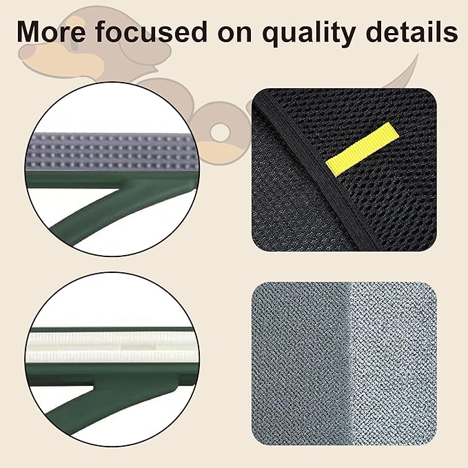 2-PCS Pet Hair Remover Gloves with A Hair/Lint Removal Tool, Reusable Magic Brush Pet Hair Removal Glove for Dogs & Cats, Remove Dog/Cat Hair from Couch, Carpet, Car Seat.