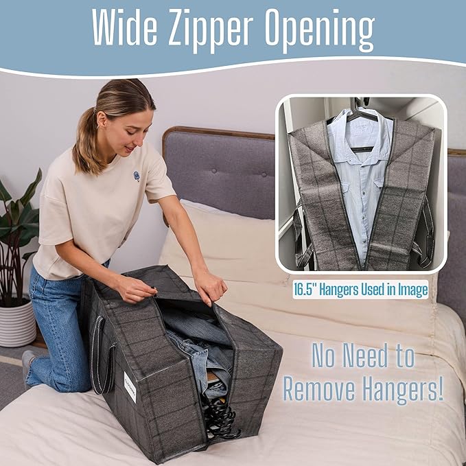 VENO 6 Pack Heavy Duty Moving Bags with Backpack Straps, Zippers & Handles, Extra Large Packing Bags for College Dorm Essentials, Moving Supplies Alternative to Cardboard Moving Boxes