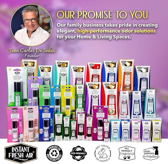 Smoke Vanish - Smoke Odor Eliminator Spray - Removes Odor Instantly with Noxban™ - Eco-Friendly - For Home, Car, & Travel - Lavender Scent - 4 oz.