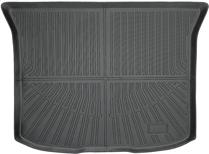 Trunk Liner Cargo Liners for 2007-2014 Ford Edge Lincoln MKX Rear Trunk Floor Mats 3D Boot Tray All-Weather TPE Black