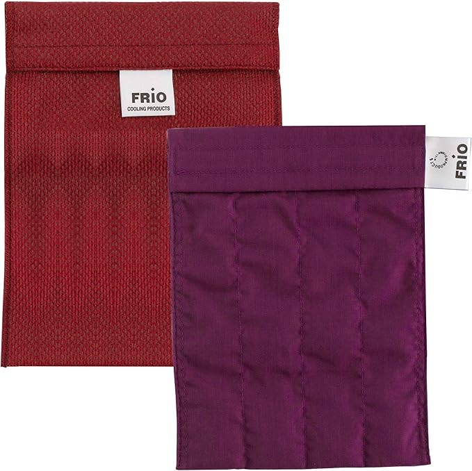 FRIO Cooling Wallet - Insulin Cooler for 45+ Hours of Stress Free On The Go - Red - Large