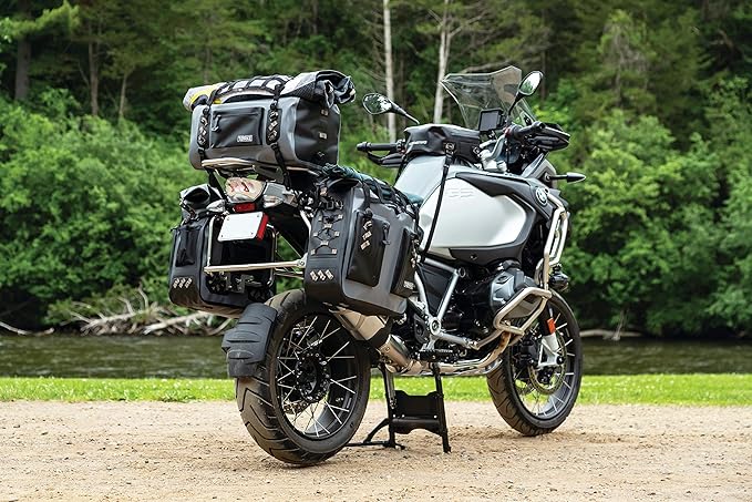 Kuryakyn 5172 Tørke 7L Dry Tank Bag: Clear Waterproof Pouch Storage with High Strength Magnetic Base and Strap Kit