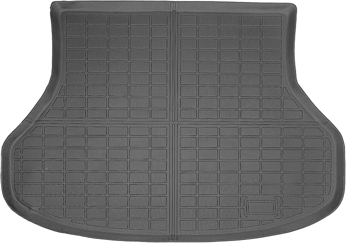 Trunk Liner Cargo Liners for Toyota Highlander 2001-2007 5-Seat Rear Trunk Floor Mats 3D Boot Tray All-Weather TPE Black