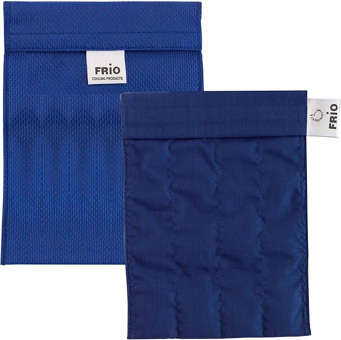 FRIO Cooling Wallet - Insulin Cooler for 45+ Hours of Stress Free On The Go - Blue - Large