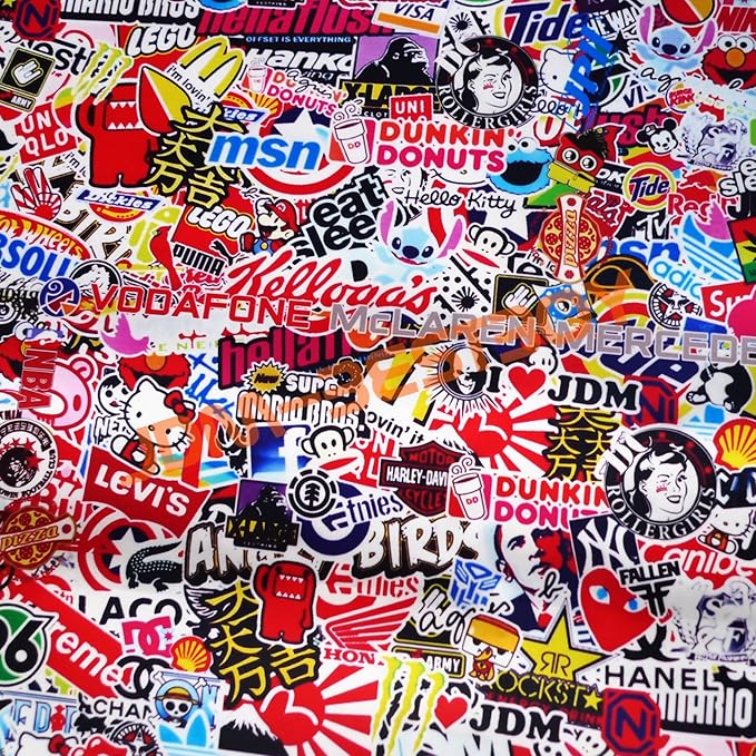 Free Tool Kit EZAUTOWRAP ES Bomber Hellaflush Anime Cartoon Car Vinyl Wrap Sticker Decal Air Release - 60"X480" (5FT X 40FT)