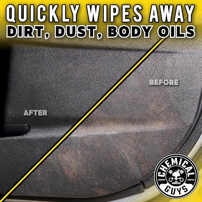 Chemical Guys SPI_663_1602 InnerClean Interior Quick Detailer and Protectant, Pineapple Scent, Safe for Cars, Trucks, SUVs, Jeeps, Motorcycles, RVs & More, 16 fl oz, 2 Pack
