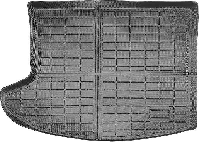 Trunk Liner Cargo Liners for Jeep Compass 2007-2017 Rear Trunk Floor Mats 3D Boot Tray All-Weather TPE Black