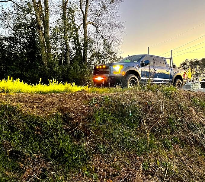 Willpower 12 inch Single Row Amber LED Light Bar 60W 4x4 Off Road Light Bar Flood Beam LED Work Light Truck UTV 4x4 Cars SUVs ATVs Boats Fog Driving Light with Wiring Harness kit